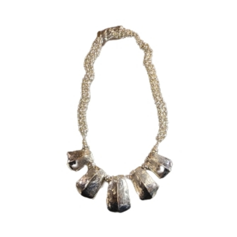 Chicos Silver Statement Necklace - image 1